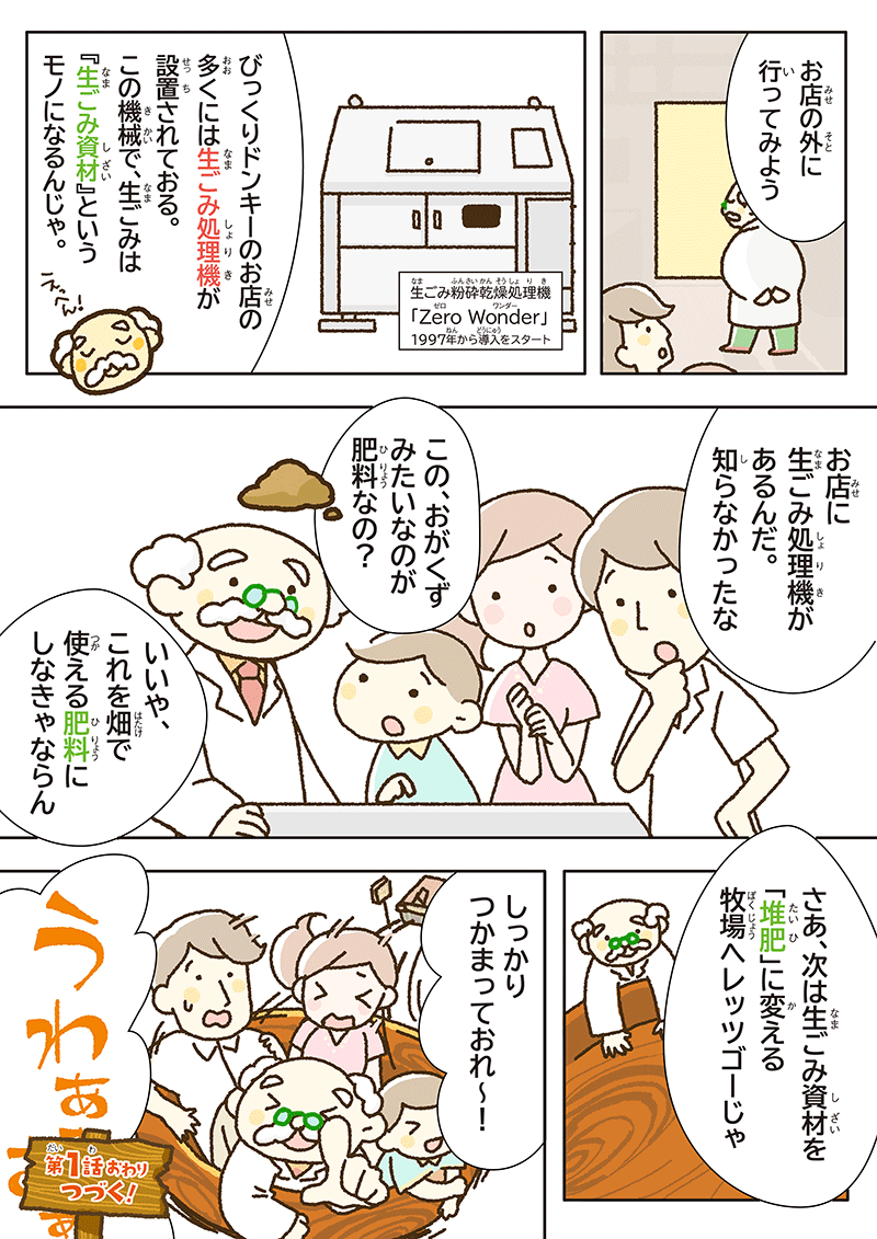 どうなる？お店から出る生ごみ 第1話