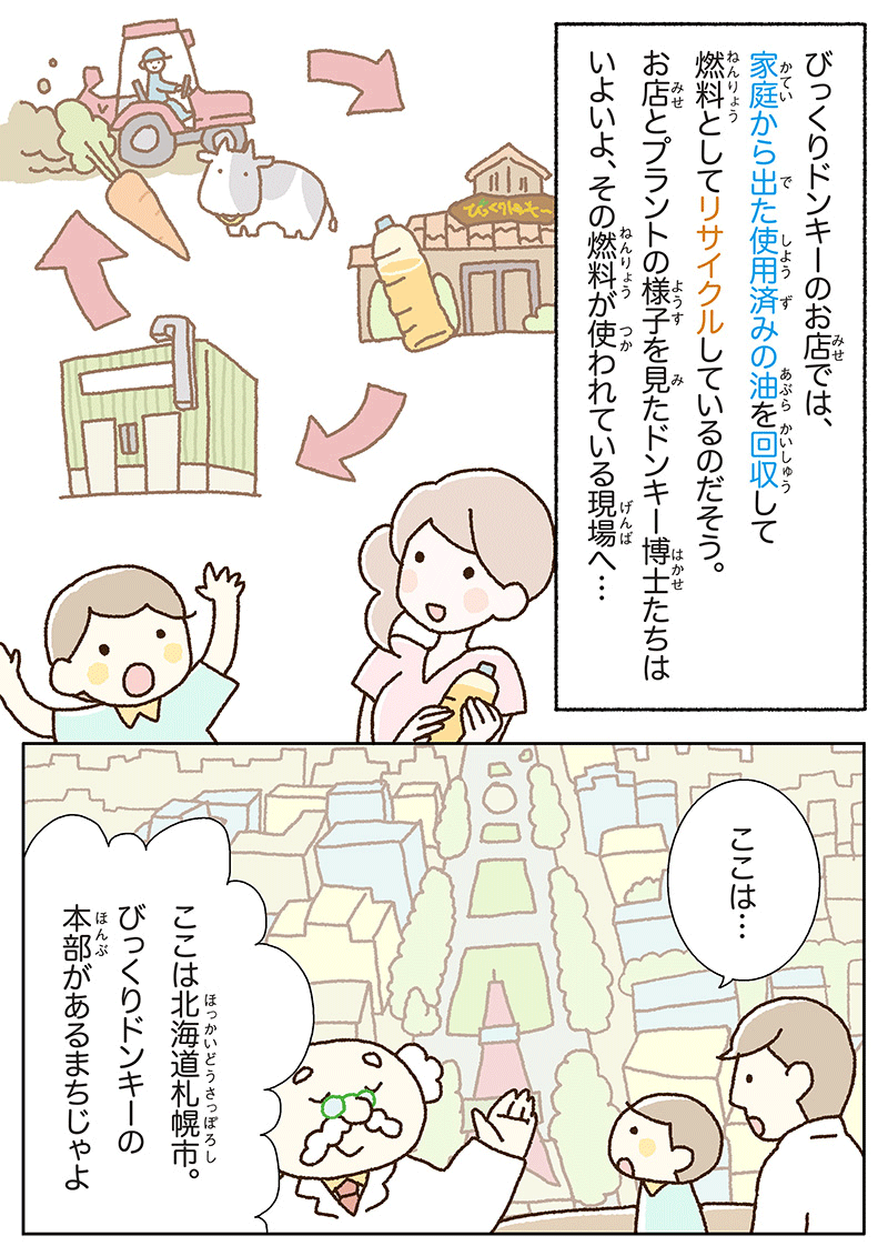 使い終わった油をリサイクル！？ 第4話