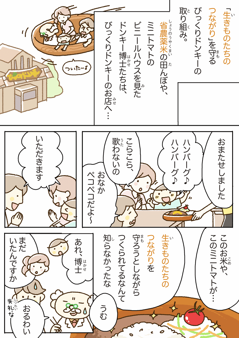 いろんな生きものが、環境をつくってる！ 第4話