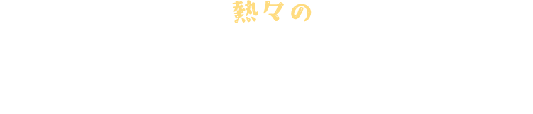 熱々のフライドポテトとアイスクリーム